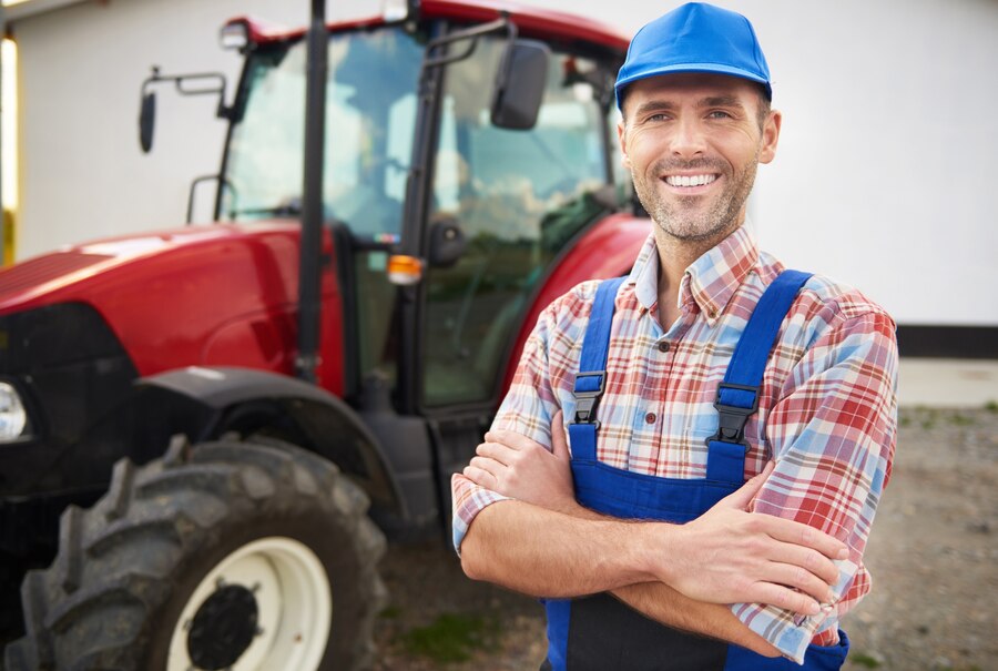 young farmer